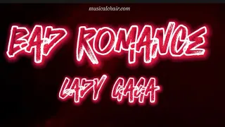 Lady Gaga 'Bad Romance' Lyrics