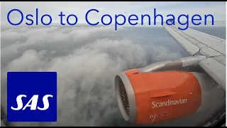 SAS Plus Oslo to Copenhagen a320 (4K)