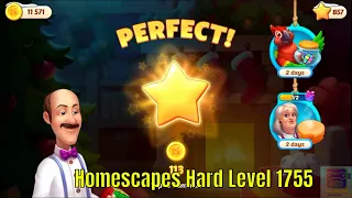 Homescapes Hard Level 1755