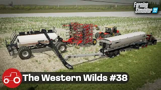 Sowing Oats & Soybeans, Planting Corn & Spreading Lime - The Western Wilds #38 FS22 Timelapse