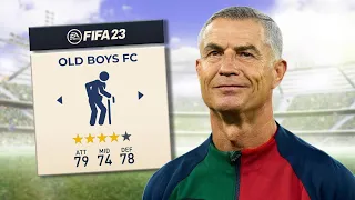 Am creat cea mai bătrână echipă din FIFA 23 👴