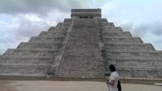 Пирамида Кукулькана, звуковое чудо. Chichén-Itzá, Yucatan, Mexico.