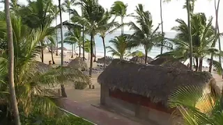 Доминикана май 2017 Occidental Grand Punta Cana 5  - Рассвет Вид на пляж Bavaro и океан