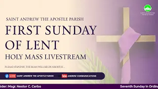 First Sunday of Lent | February 26, 2023 | 6:30 AM