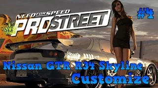 Need For Speed ProSteet #4 Nissan GT R R34 Skyline Customize