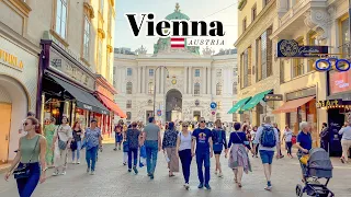 Vienna, Austria 🇦🇹 - Summer Walk 🌞 - 4K-HDR Walking Tour (▶109min)