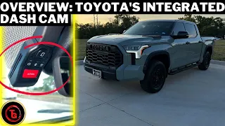 2022 Toyota Tundra TRD PRO: Adventure Mode Activated! OVERVIEW of Toyota's Integrated Dash Cam