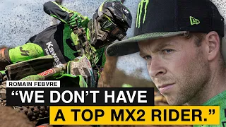 "We don't have a top MX2 rider." | Romain Febvre on 2023 MXoN