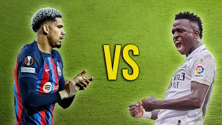 Vinícius Júnior vs Ronald Araújo - The Battle Of Left Side