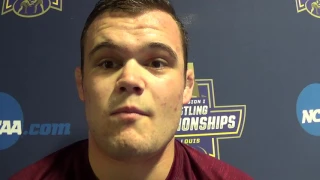 Tanner Hall (ASU) takes third at 285 pounds at 2017 NCAAs