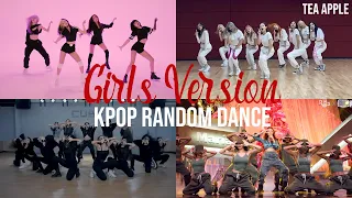 [MIRRORED] KPOP RANDOM DANCE GIRLS VERSION | TEA APPLE