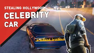Stealing Hollywood Celebrity Autonomous Car - Watch Dogs 2 Vs Grand Theft Auto V Gameplay - Ultra HD