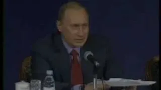 В.Путин.Заключительное слово.21.11.05.Part 1