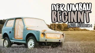 HOLYHALL | DER UMBAU BEGINNT | LADA NIVA TEIL 1