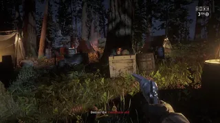 RDR 2 MOONSHINE HIDEOUT # TALL TREES