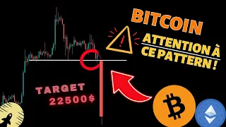 BITCOIN ⛔ LA RÉSISTANCE STOP LE PUMP 😔 GROSSE CHUTE ?! 😨 + ETHEREUM - Analyse crypto monnaie fr