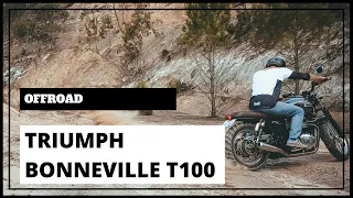 Triumph bonneville T100 offroad