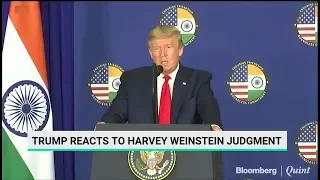 President Trump Reacts To Harvey Weinstein Judgment