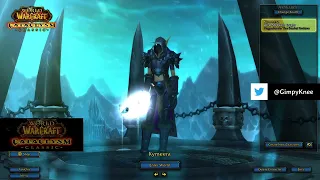 World of Warcraft: Cataclysm Classic - Blood Elf Death Knight - Level 58 - Intro Finish