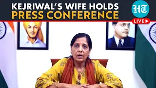 LIVE | Arrested Delhi CM Arvind Kejriwal’s Wife Holds Press Conference, Targets BJP