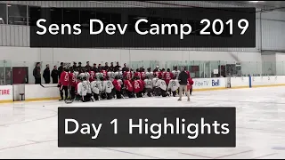 Ottawa Senators Development Camp 2019 - Day 1 Highlights