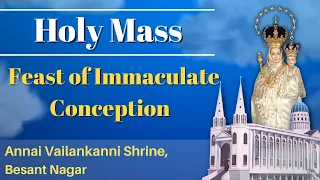 🔴 LIVE  08 December  2022 Holy Mass in Tamil 06:00 PM (Evening Mass) | Madha TV