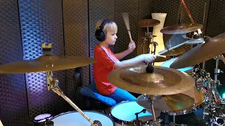 Summer of Love - Shakatak - Drum Cover . Daniel Gortovlyuk 9,7 year old Drummer