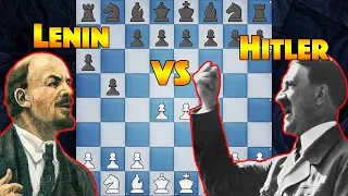 Do Bad Guys Play Chess? | Lenin vs Hitler | Vienna 1909