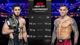 Islam Makhachev vs Dustin Poirier Full Fight - UFC 5 Fight Of The Night