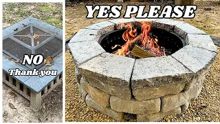 Smokeless Fire Pit Build Simplified (Free Build Plans Included)