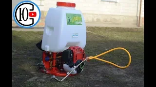 FOUR-SHOOT motor-sprayer !!! Review and testing.