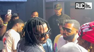 Moneybagg Yo Bodyguard Doesnt Blink While Protecting YTB Fatt & Crew