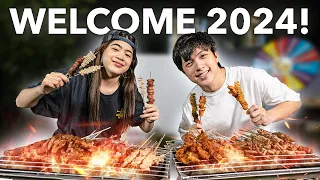 IHAW IHAW Party to Welcome 2024! (New Year!) | Ranz and Niana