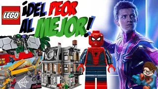 TODOS los LEGO de Spider-Man Tom Holland | DEL PEOR al MEJOR | Mr. Brickside.
