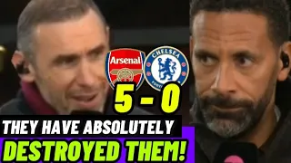 Ferdinand + Cole + Keown REACTION + THOUGHTS to Arsenal 5 v  Chelsea 0!!