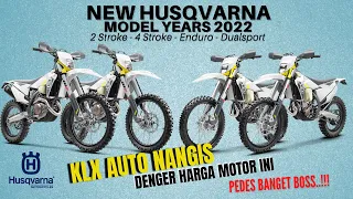 Murah Juga Nih bos..!!! 😅 7 Harga Motor Trail HUSQVARNA 2Tak dan 4Tak Model Tahun 2022..