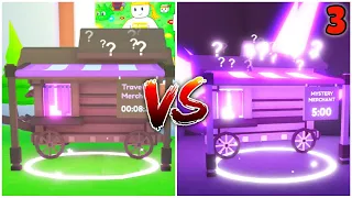 Traveling Merchant VS Mysterious Merchant 3 | Pet Simulator X Roblox