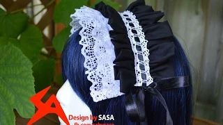 Lolita/Maid Headband Headress Sewing Tutorial