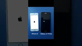 iPhone 6 VS Galaxy J7 Prime Opening Speed ​​Test #shorts #youtubeshorts #abdulfettahtunç