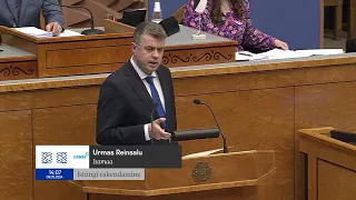 Riigikogu istung, 8.05.2024