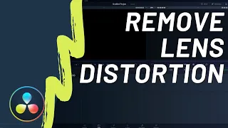 How to Fix Fisheye Lens Distortion in DaVinci Resolve