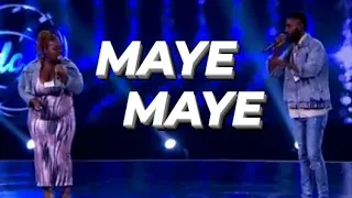 Mpilwentle Ngathwala Ngaye "Maye Maye" Theatre Week Duet Performance on Idols SA18 #idolssa