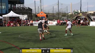 2021 Spikeball Roundnet Nationals Pro Finals | Ritto Boys vs Double Clutch [C-VOD]
