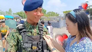 Donning of Blue Beret and Pinning of BISOC Pin