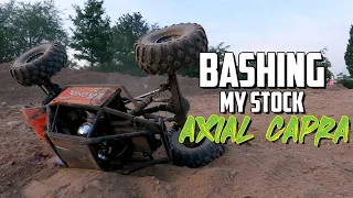 Bashing is not a crime | Axial Capra first run!