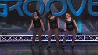 Dance Dimensions - Senior Tap Trio 1st Place- Heart Cry - Groove Dance Competition, 2013