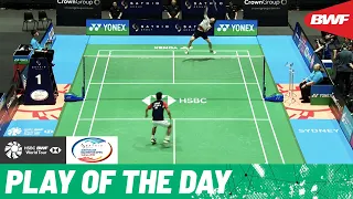 HSBC Play of the Day | Shi Yu Qi steps up and takes charge of this point