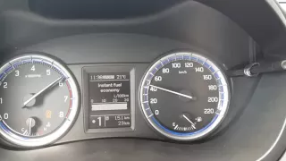 New Suzuki Sx4 S-Cross 1.0 acceleration