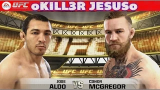 Jose Aldo vs Conor McGregor Full Fight I EA Sports UFC 2014 I PS4 XBOX ONE