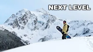 Snowboarding at Mount Baker is Next Level